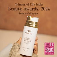 Shankara Timeless Restorative Skin Elixir - Visibly Brightens, Hydrates, Firms Skin with Ayurvedic Super Herbs and Citrus Stem Cell Technology - Facial Serum for All Skin Types - 30ml Pump Bottle