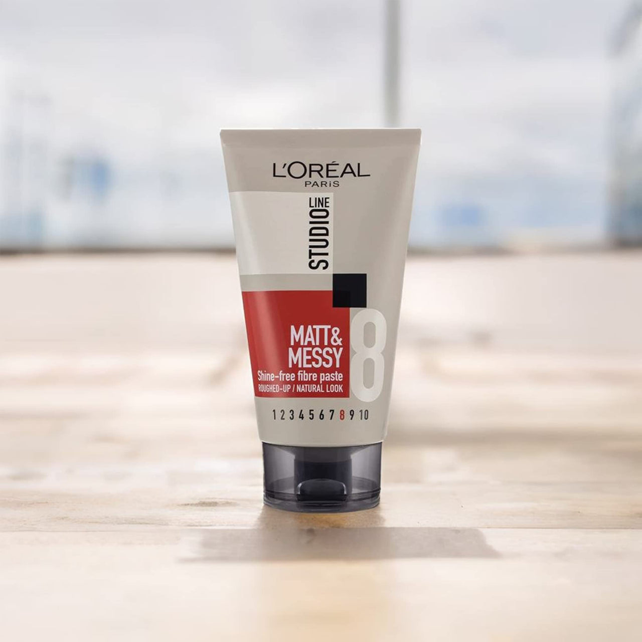 L'Oreal Paris Studio Line Natural Clear Gel Normal Strength 150ml (Matt & Messy No. 8)