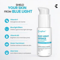 Euphor Teens | Daily Light-weight Moisturizer- Blue Light Defence | Protects, Nourishes and Hydrates | Niacinamide, Vitamin F, Carrot Root Extract | All Skin Types | PEG-free, No Parabens and Sulphates | 50g | For Women and Men