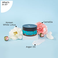 Pilgrim Korean Argan Oil Hair Mask For Dry & Frizzy Hair With White Lotus And Camellia | Hair Mask For Smoothening Hair, Deep Conditioning And Hair Fall Control | For Men & Women | 200Ml, 1 Count