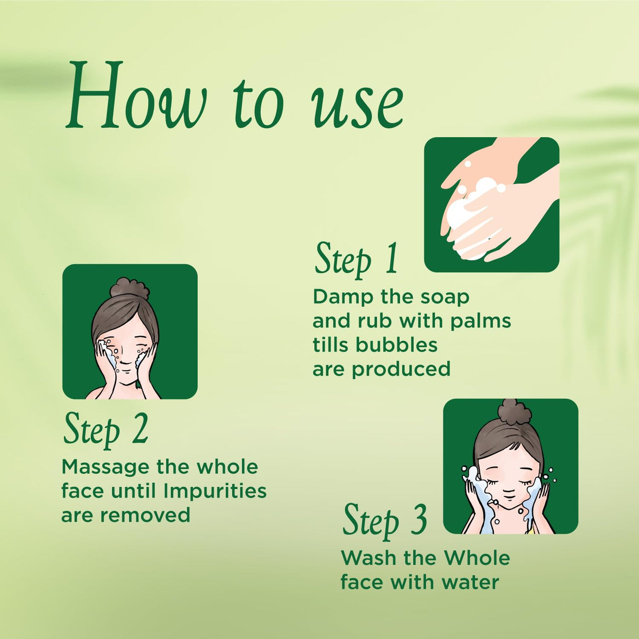 Chandrika Ayurvedic Soap Classic| Handmade Soap for Naturally Radiant Skin| For All Skin Types| 125g (Pack of 3) + 2x125g Soap Free