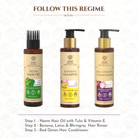 Khadi Essentials Bhringraj Shampoo For Women & Men With Amla For Dry And Frizzy Hair, Sulphate And Paraben Free - 200ml