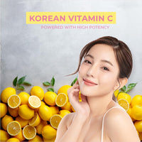 Pure Origin Korean Vitamin C Bright Boosting Light Gel Sunscreen SPF 50 PA++++ & Face Wash Combo | Face wash for deep cleansing for Brighter, Glowing and soft skin | Light Gel Sunscreen with No White Cast | Face serum for Brighter, Glowing and soft skin |