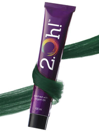 2.Oh! Italian- Emerald Green Hair Color For Women & Men | Ammonia-Free DIY Semi Permanent Hair Color | Enriched with Argan Oil | Lasts upto 12-15 Washes