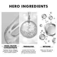 Conscious Chemist Snail Mucin Serum | 50ml | Barrier Repair Essence for Face, 97% Active Snail Mucin Filtrate, Betaine & Trehalose, For Dryness, Damaged Skin, Face Serum for Men & Women - Snail Magic