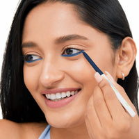 Mamaearth Deep-Ocean Blue Matte Long Stay Cream Kajal, 0.35 gm