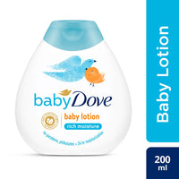 Baby Dove Rich Moisture Nourishing Baby Lotion, 400ml & Rich Moisture Nourishing Baby Lotion (200ml) Combo