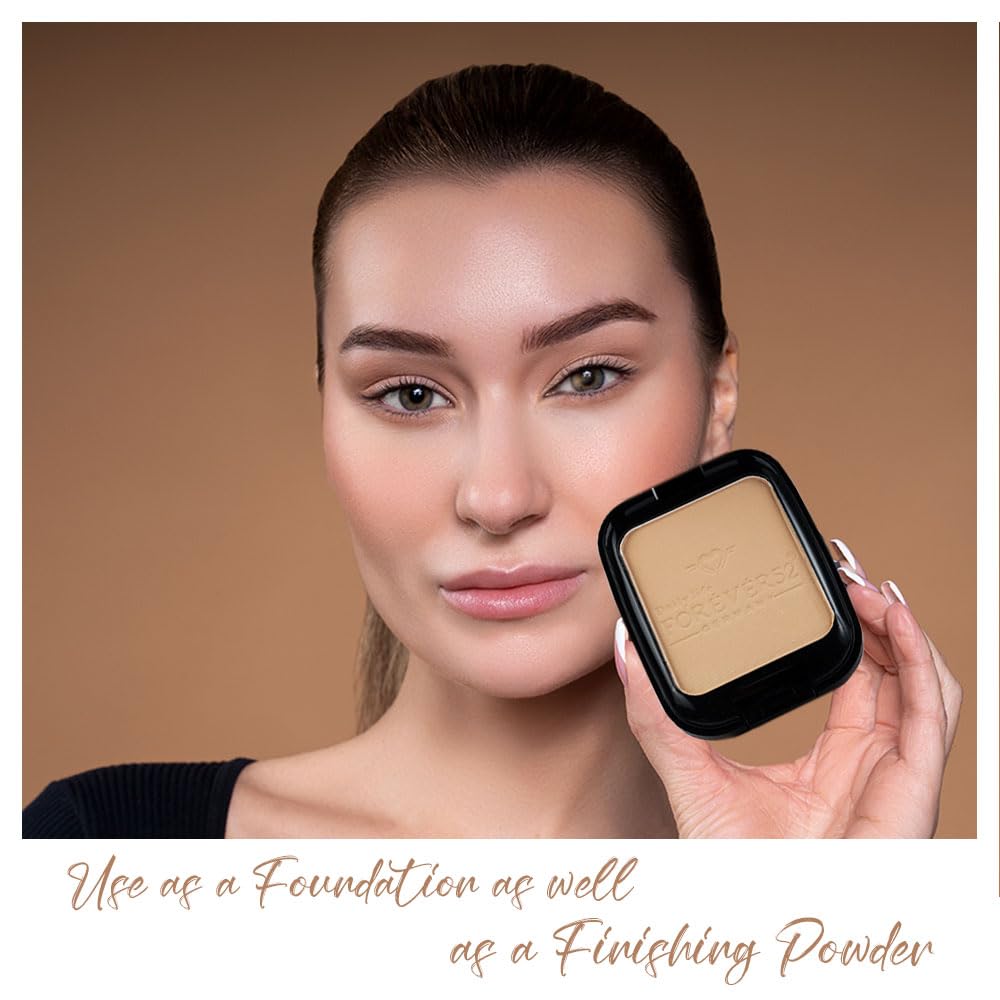Daily Life Forever52 Dual Wet and Dry Compact + Makeup Setting Powder (Natural-003, 12g) | Matte Finish | Lightweight | Long Lasting | Enriched With Vitamin E | Vegan