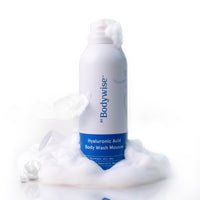 Be Bodywise Hyaluronic Acid Body Wash Mousse | Gives Intense Moisturisation, Repairs Skin Barrier | With Sunflower Oil, Vitamin E & Aloe Extract | 200g