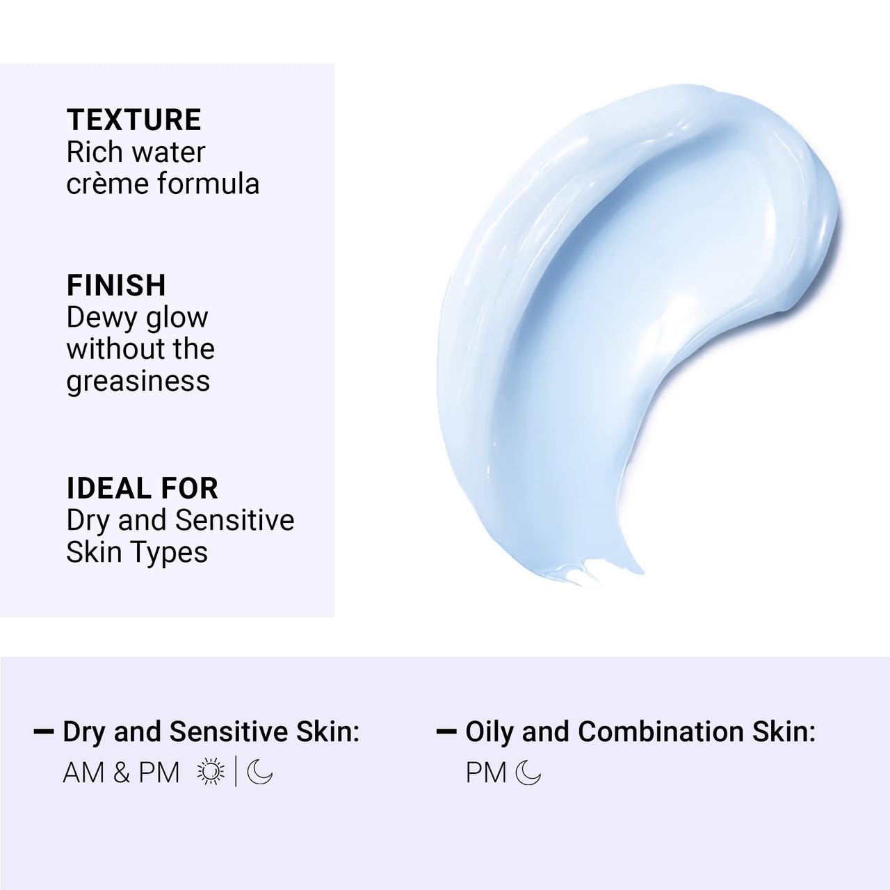 SEREKO Hydra Creme Ceramide Moisturizer, Skin Barrier Repair Cream, Long Lasting Hydration Up To 100 Hours, Locks Moisture, With Peptide, Lightweight Gel Formula, All Skin Types, For Men & Women, 50ml