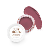 Just Herbs Ayurvedic, Natural Lip & Cheek Tint, Blush For Women- SLS, Chemical & Paraben Free - 04 Mahogany (Creamy Matte)