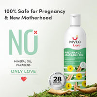 Mylo Ayurvedic Pregnancy Massage Oil - Dhanwantaram Thailam For Pregnant & Nursing Mothers for Daily Massage & Pain Relief, (200ml)