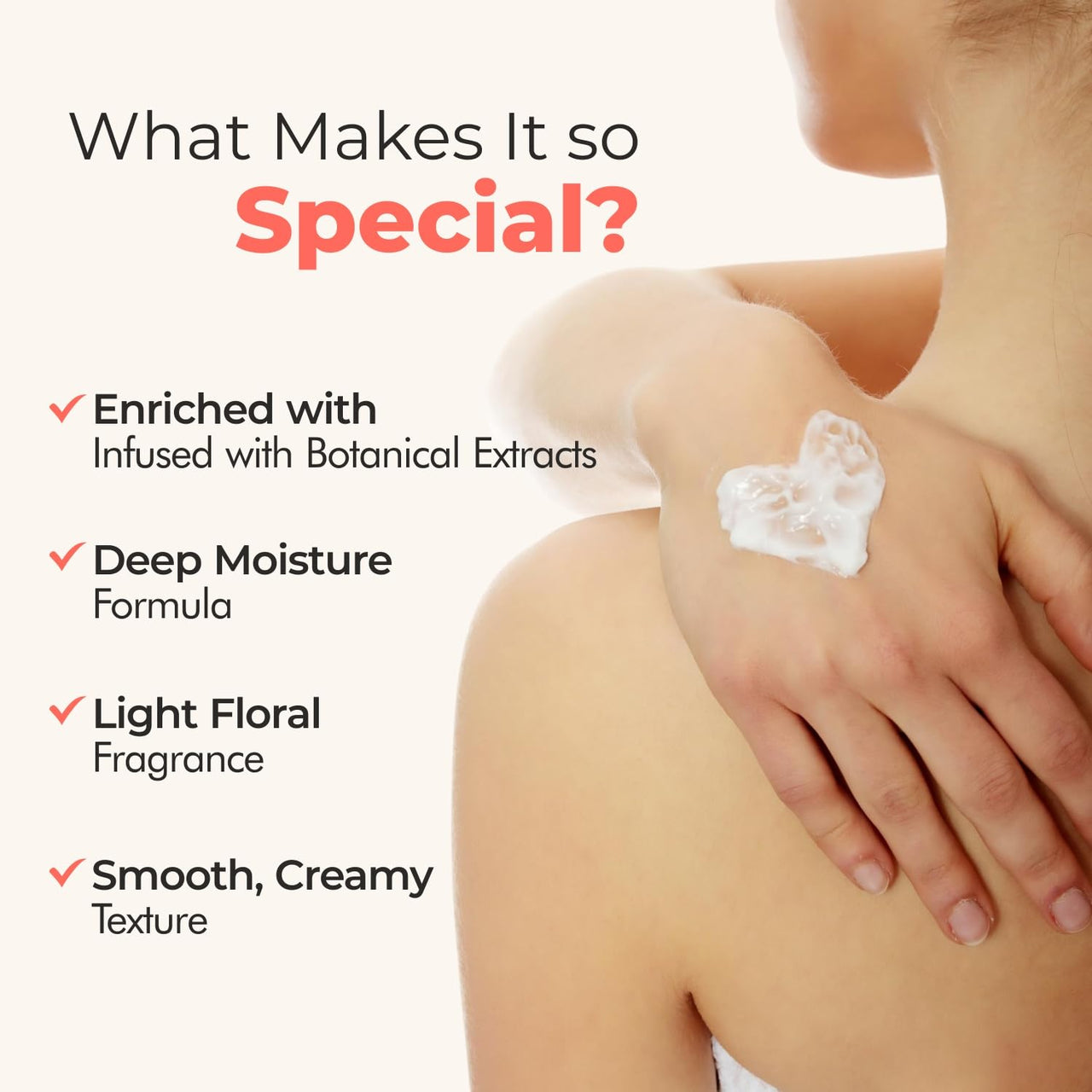 THE LOVE CO. Secret Affair Body Lotion - Nourishing Moisturizer Cream for Dry Skin - Suitable for Men and Women with Jojoba Oil, Shea Butter & Vitamin E - 250ml