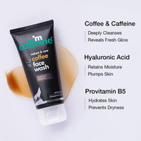 mCaffeine Tan Removal Face Wash for Men & Women (Pack of 2) | Coffee Face Wash for Oily Skin & Normal Skin | Daily Use Face Cleanser for Hot & Humid Weather - 150ml