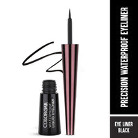 Colorbar Waterproof Liquid Eyeliner, Black, 2.5Ml And Colorbar New Perfect Match Primer, 30Ml, Satin