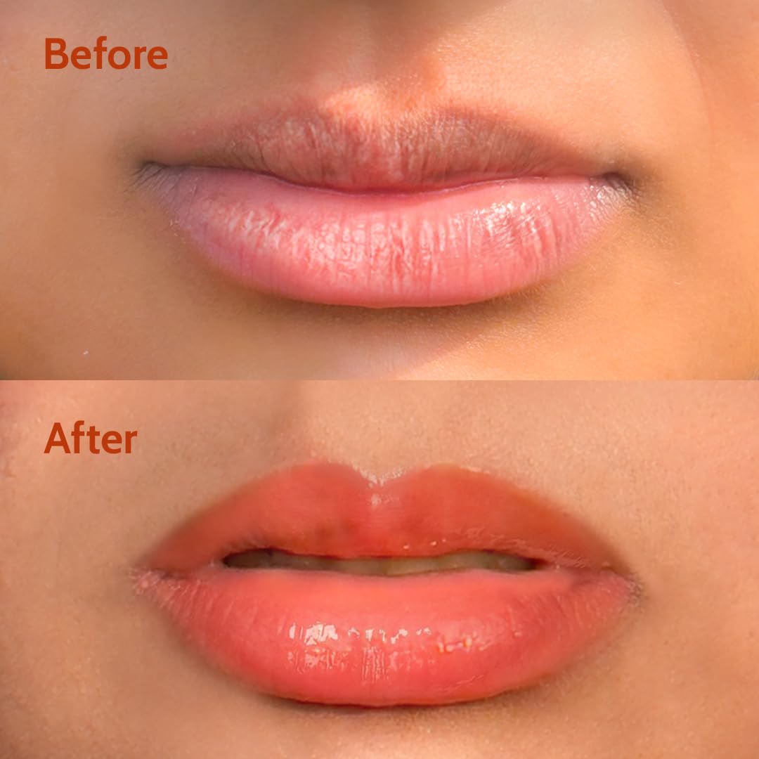Chemist At Play Peach Tinted Lip Balm for Dark, Dry, Chapped and Pigmented Lips| Gives 24 hours moisturization| SPF 50 PA++++| Has 2% Kojic Acid, Hyaluronic Acid, ceramides & Peptides| 10gms