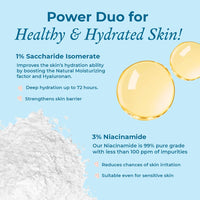 The Pink Foundry Waterlight Gel Moisturiser with 72 hours of hydration | Travel Size with 1% Hyaluronic Acid & 1% Saccharide Isomerate | Lightweight & Non-Sticky Moisturiser | 20 ml