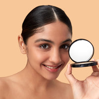 Pilgrim Golden Beige Matte Finish Compact Powder For All Skin Types Absorbs Oil, Conceals & Gives Radiant Skin, 20 Gram