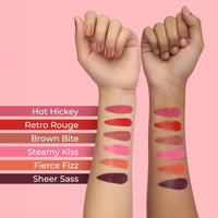 LoveChild Masaba Quench Tint, 3-in-1 Lip, Cheek & Eye Tint, Brown Bite (Nude Brown) Hydrating, Multipurpose Makeup, Lightweight, Blendable Color with Niacinamide & Hyaluronic Acid, 12 g