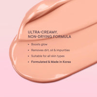 Quench Brightening Pink Clay Mask | Korean Clay Mask with Cherry Blossom & Kaolin Clay | Made in Korea (50ml)