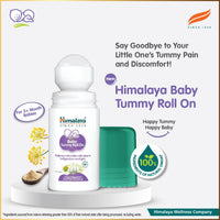 Himalaya Baby Tummy Roll on - 40ml & Himalaya Diaper Rash Cream,100gm