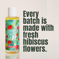 Hibiscus Monkey HM Love Scalp & Hair Oil | Promotes Hair Growth, Reduces Hair Fall | Scalp care | Anti Frizz | Real Hibiscus Flowers, Coconut Milk Oil | Natural | No Mineral Oil, Chemical-Free | 100mL