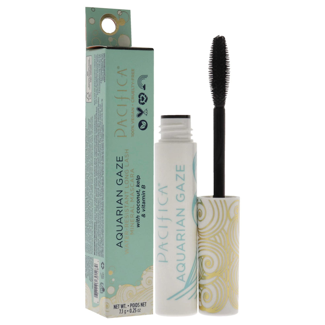 Pacifica Aquarian Gaze Water-Resistant Mascara (Abyss)