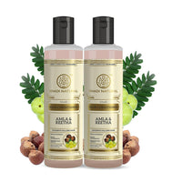Khadi Natural Amla and Reetha Hair Conditioner 420ml, Pack of 2, Anti-Hair Fall, For Promoting Hair Growth, Suitable for All Hair Types