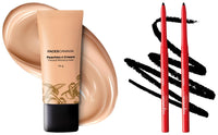 FACESCANADA Peaches N Cream Tinted Moisturizer - Light 01, 35 G And Facescanada Magneteyes Metallic Kajal Pencil - Black,0.35G (Pack Of 2)