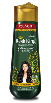 Kesh King Ayurvedic Scalp and Hair Oil, 100ml & Anti Hairfall Shampoo, 200ml Combo