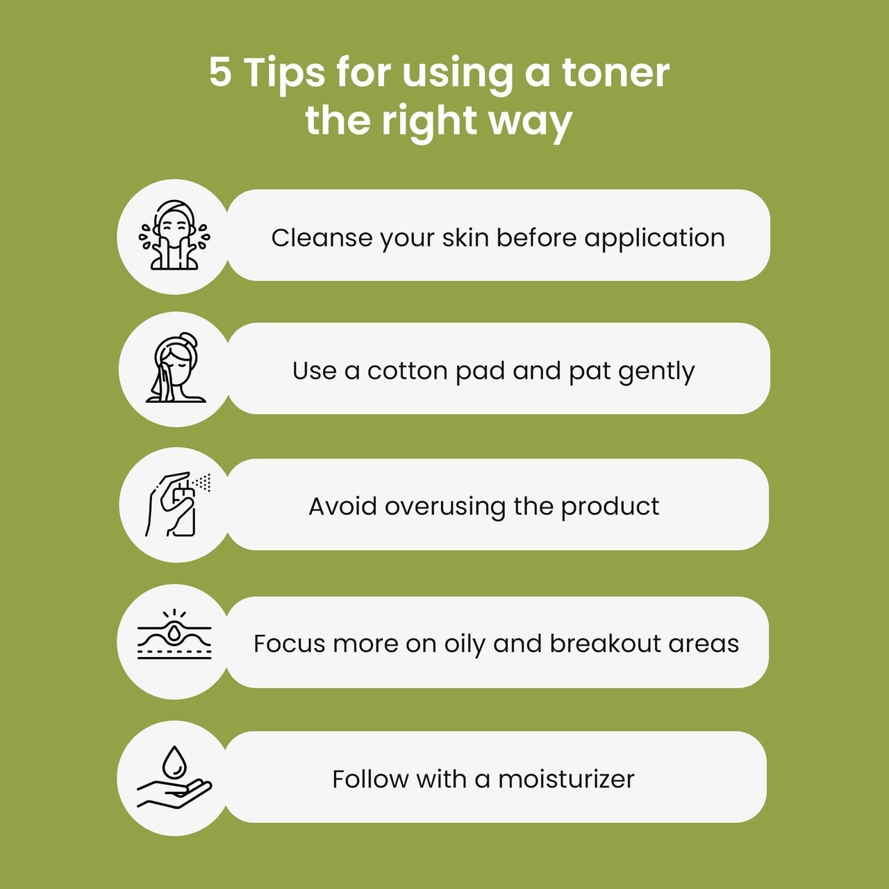 Karrot Natural Skincare Toner for Oily Skin, Green Tea Face Spray Mist for Oil Control and Acne Prevention, Infused with Salicylic Acid and Chamomile, For Women and Men, All Skin Types, 120ml