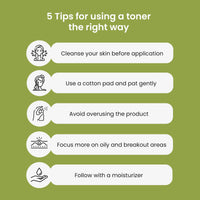 Karrot Natural Skincare Toner for Oily Skin, Green Tea Face Spray Mist for Oil Control and Acne Prevention, Infused with Salicylic Acid and Chamomile, For Women and Men, All Skin Types, 120ml