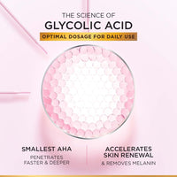 L’Oréal Paris Glycolic Bright Daily Foaming Facial Cleanser, 50ml Daily Glowing Facial Cleanser | Suitable for All Skin Types (PACK OF 2) 100g