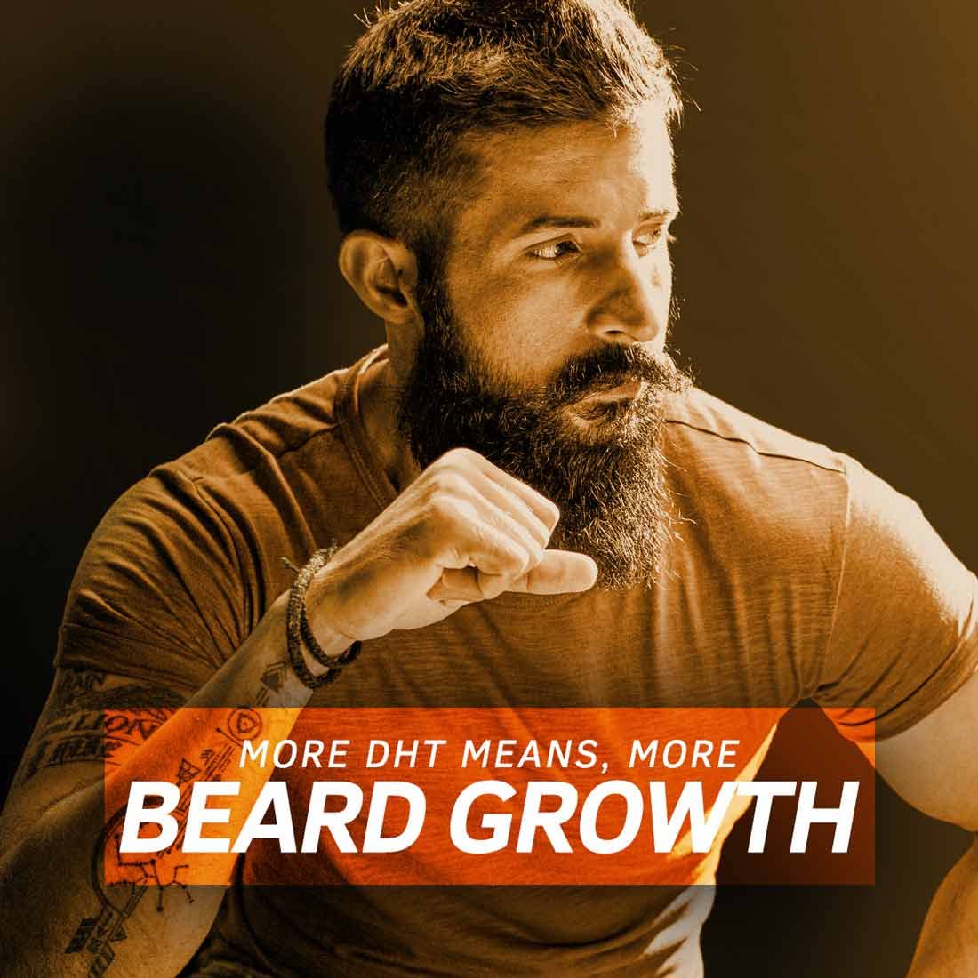 Ustraa Beard Growth Oil Advanced-60Ml-Lab Tested To Increase Beard Growth Rate By 40%,One Of Best Beard Growth Oil Patchy Beard Issues, Redensyl & Dht Booster,No Sulphates,No Mineral Oil