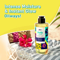 Plum BodyLovin' Hawaiian Rumba Body Oil | Intense Moisture & Instant Glow | Long Lasting Fresh Beachy Fragrance | Non-Greasy & Lightweight | Soft & Nourished Skin | For Dry To Very Dry Skin - 200ml