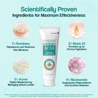VENUSIA Dr. Reddy's  Acne Control Moisturizer I For Oily & Acne Prone Skin I Prevents Acne Breakouts|Oil Free, Non Sticky I 75G