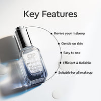 C2P Pro Duraone Makeup Fixer Mixing Liquid Solution 20ml | Fix Broken Makeup & Revive Dried Eyeliner, Mascara, Foundation & Concealer | Restore & Extend Life of Old Makeup Products