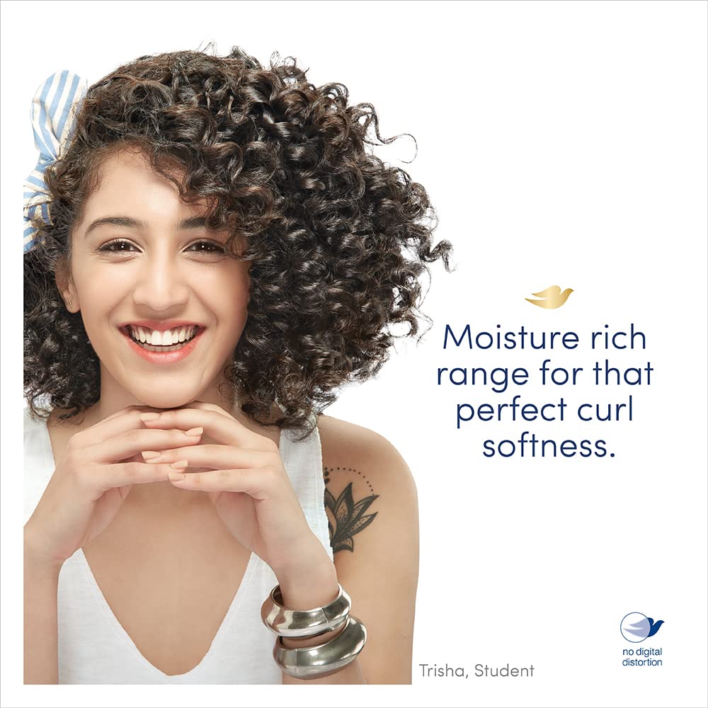 Dove Beautiful Curls Detangling Floral Conditioner 380 Millilitre, For Curly Hair