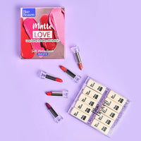 Blue Heaven Matte Love Mini Lipsticks & 12-In-1 Bling Eyeshadow Combo, Multicolor