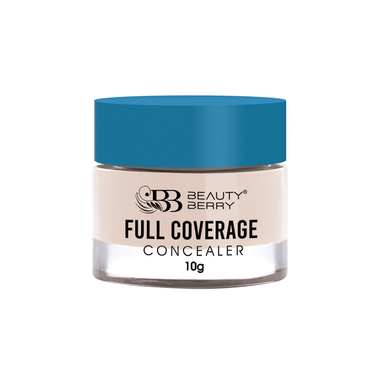 Beauty Berry Full Coverage Concealer, Easy to Blend, Ultra Lightweight & Long Lasting Concealer | Creamy Texture, Highly Pigmented, Waterproof Concealer for Face Makeup (CLASSIC IVORY -05, 1)