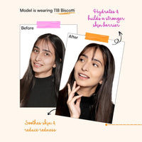 TYPE BEAUTY INC. Calm On Long Lasting Foundation with 12-Hr Wear | Soothing Oat & Amino Acids | Blendable Foundation For Makeup | Light Coverage for a Flawless Look | For Women - Biscotti (118) | 20ml