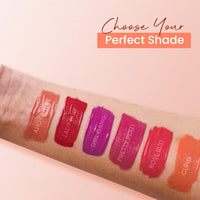 Earth Rhythm Lip and Cheek Tint Tinted Lippies with SPF 30 - Cupid, Blush for Women with Shea Butter & Almond Oil, Chemical & Paraben free - 10 gm