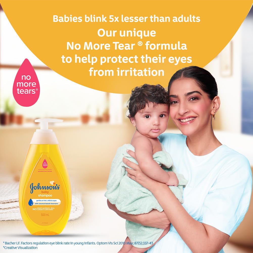 Johnson's Baby No More Tears Shampoo, 100ml