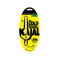 Maybelline New York Colossal Matte Pencil Kajal, Black, 0.35g And New York Hypercurl Mascara Washable, Black, 9.2ml