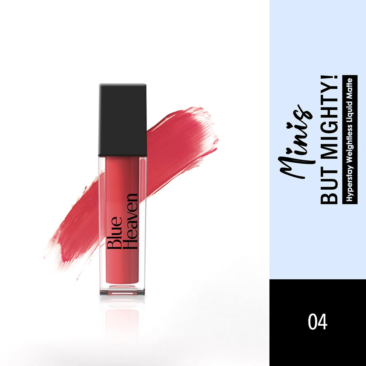 Blue Heaven Minis But Mighty Hyperstay Weightless Liquid Matte Lipstick Bridesmaid Nude