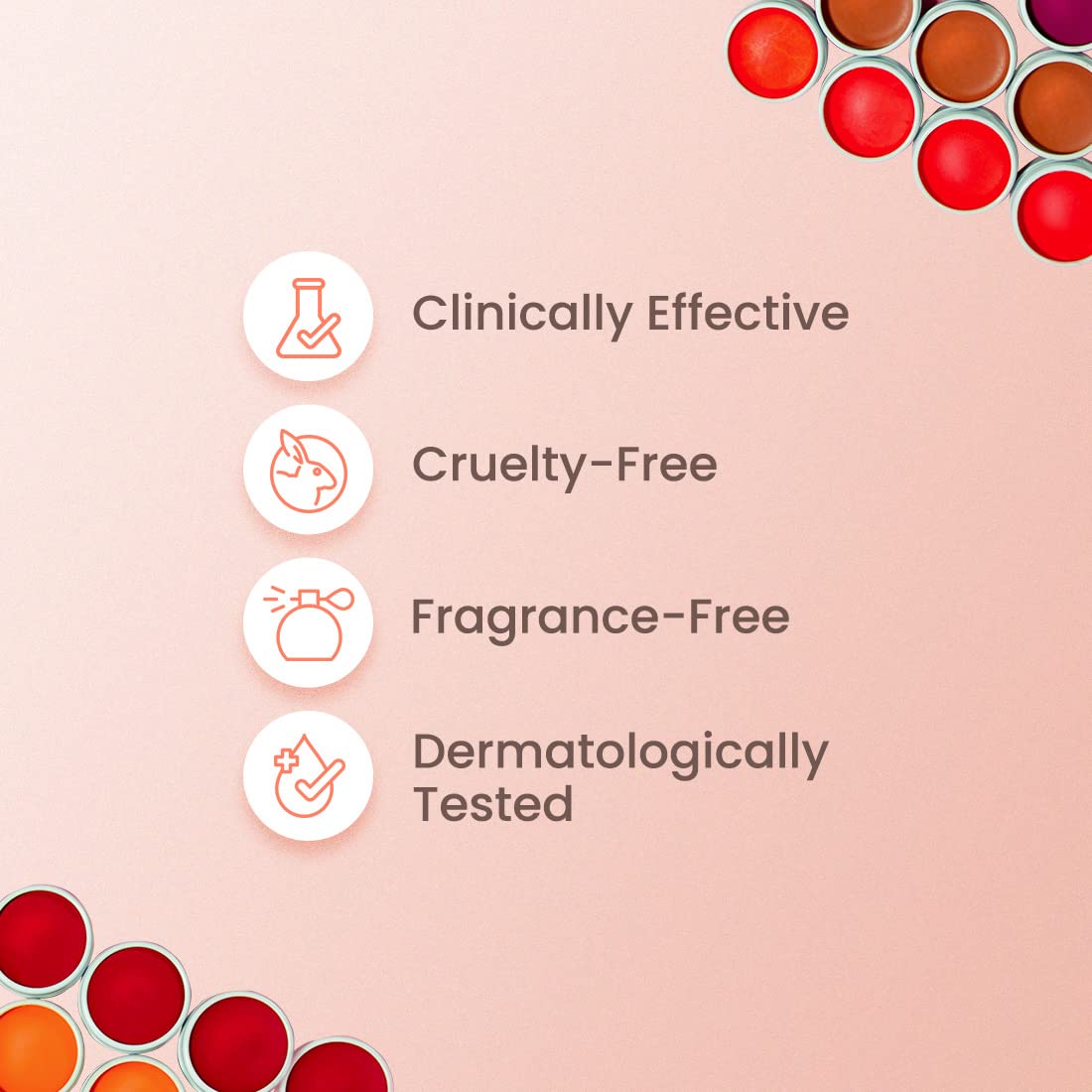 Earth Rhythm Lip and Cheek Tint Tinted Lippies with SPF 30 - Cupid, Blush for Women with Shea Butter & Almond Oil, Chemical & Paraben free - 10 gm