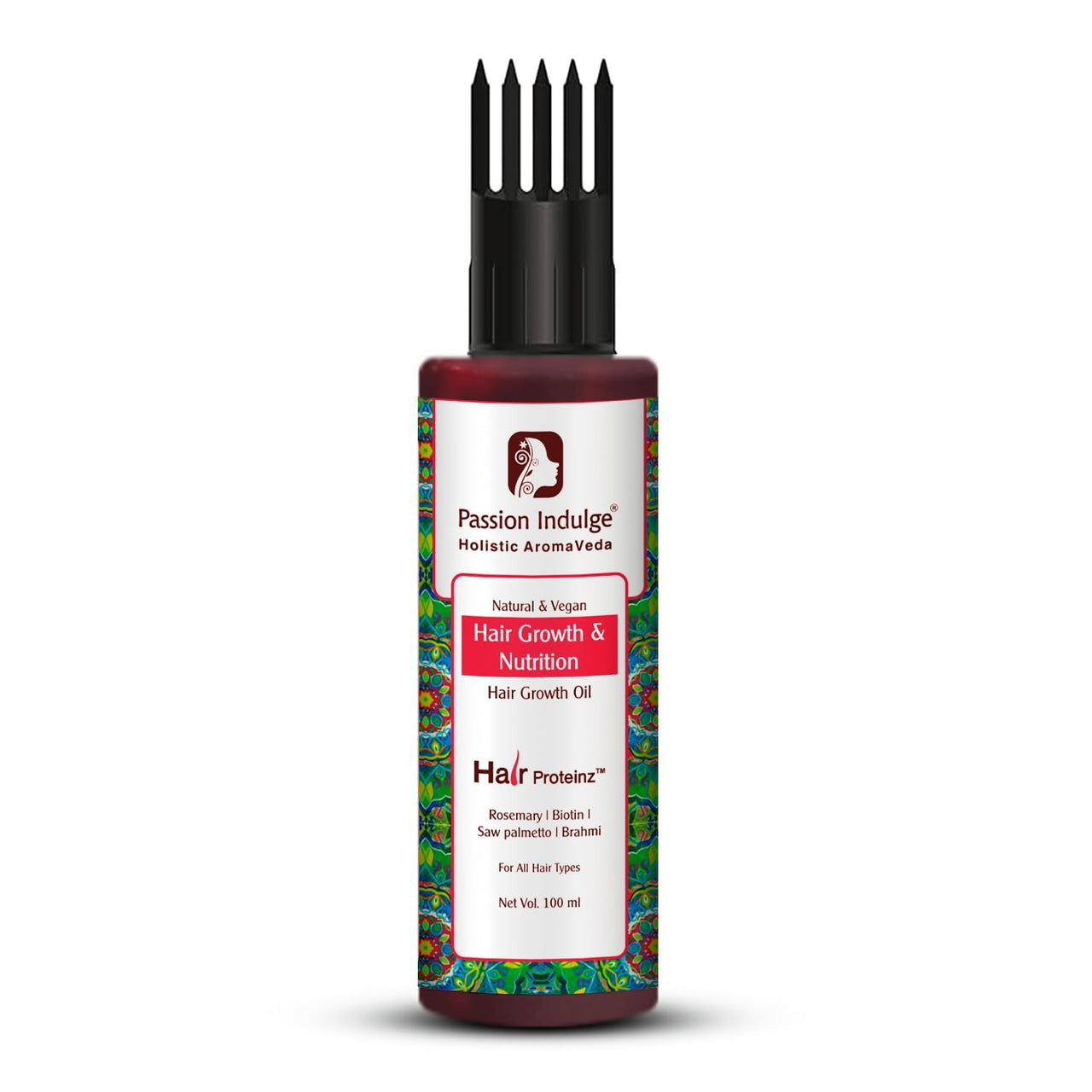 Passion Indulge Rosemary Hair oil for hair growth with Biotin | 100ml Hair Proteiniz | Reduces Hair Fall, Breakage, Promotes Hair growth naturally | Ayurvedic & Natural Hair Oil