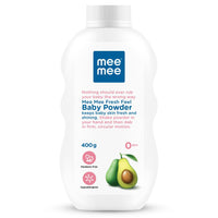Mee Mee Baby Talcum Powder, Dermatologically Tested, Fresh Feel (400g/Single Pack)