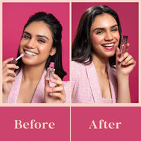 Typsy Beauty 3D Rose Blush & Shade Shifter Lip & Cheek Oil Combo pH-Activated, Hydrating Lip & Cheek Tint, Coral Kiss 02 Blendable Blush for a Radiant, Natural Glow, Vegan & Paraben Free