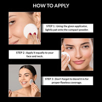 Star Cosmetics Photo Fix Matte Finish 2 In 1 Powder Foundation Personal & Professional Long Lasting Water Proof Highly Pigmented Full Coverage Face Make Up Foundation For All Skin Types (Vanilla) 9g